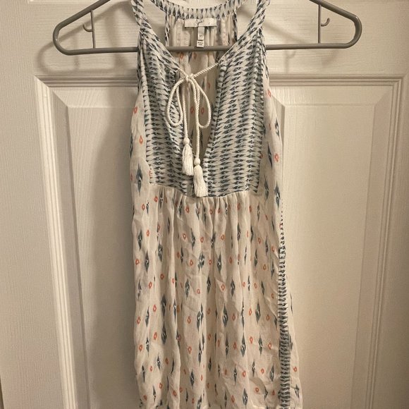 Joie Silk Halter Top With Tassel Tie-XS - Picture 1 of 5